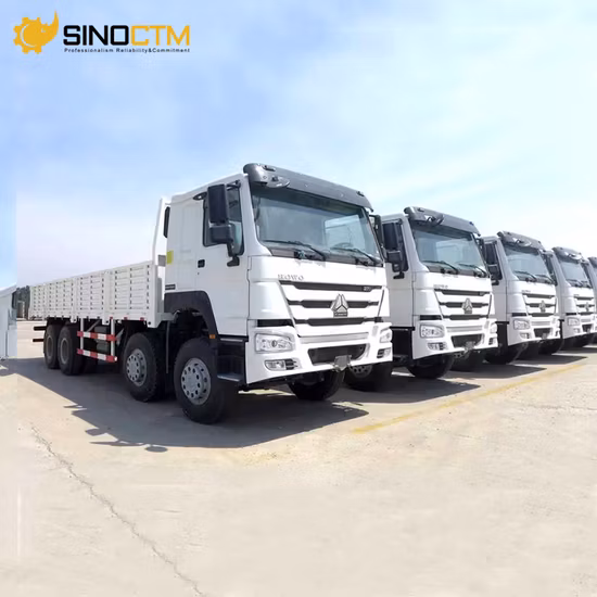 Cheap Price HOWO Brand 10 Wheels 25ton 30ton HOWO Van Truck Box Cargo Truck Price